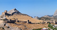 Генуэсккая крепость в Судаке