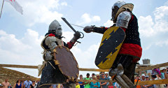 Рыцарский фестиваль «Генуэзскией шлем» в Судаке