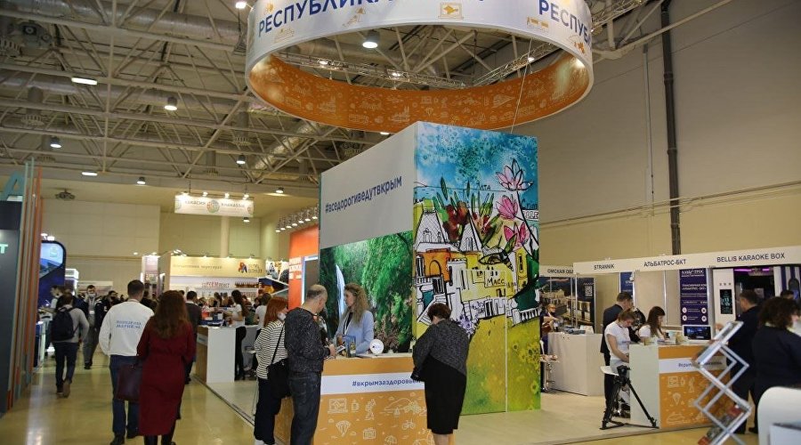 Стенд Крыма на Международной туристической выставке «Интурмаркет» в Москве