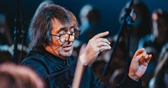 Лауреат премии «Грэмми», альтист и дирижер Юрий Башмет на благотворительном концерте