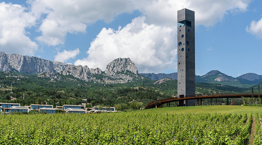 Территории Центра винного туризма Winepark