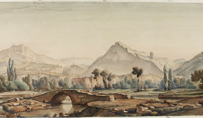 Картина Константина Богаевского «Долина»