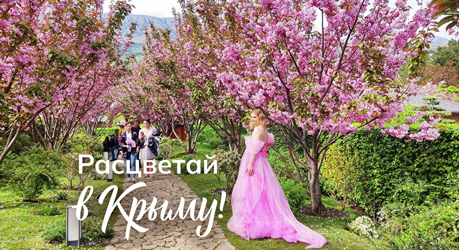 Музыка в цветах и пещерах, фестивали сакуры и розы: Крым зовёт на весенние и летние мероприятия