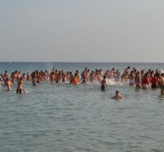 Пляж детского лагеря «Дельфин-Адэлантэ»