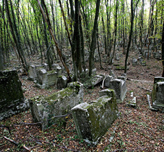 Караимское кладбище Балта-Тиймез