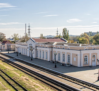 Железнодорожный вокзал Керчь