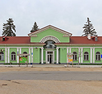 Железнодорожный вокзал Бахчисарая