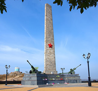 Обелиск Славы в Керчи - в пятёрке популярных военных памятников
