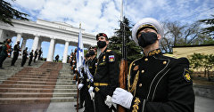 Военный парад в Севастополе