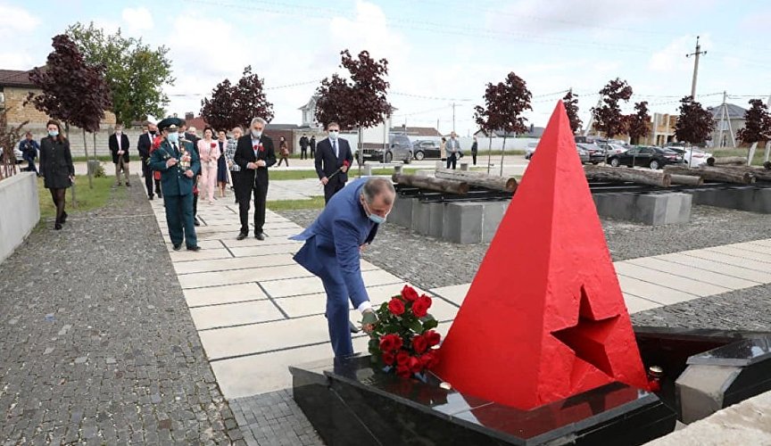 Праздничные мероприятия в честь 9 мая на территории мемориала «Концлагерь "Красный»