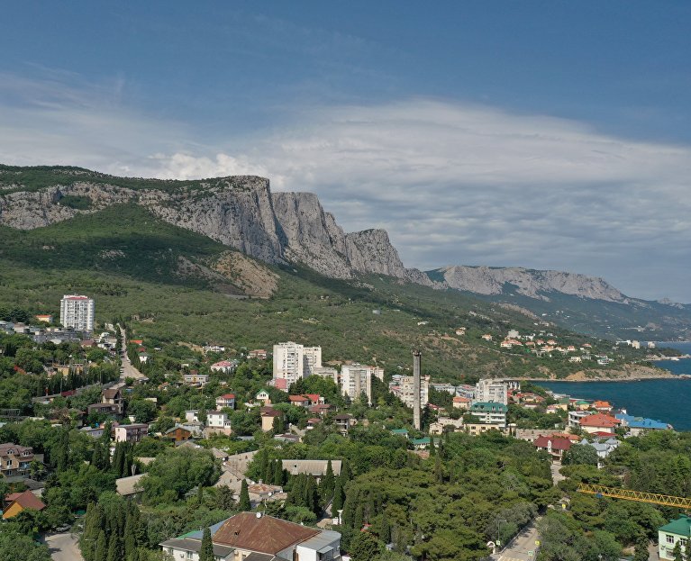 Вид на побережье Крыма
