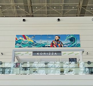 Одно из крупнейших в мире: в аэропорту Симферополь появилось граффити с Айвазовским