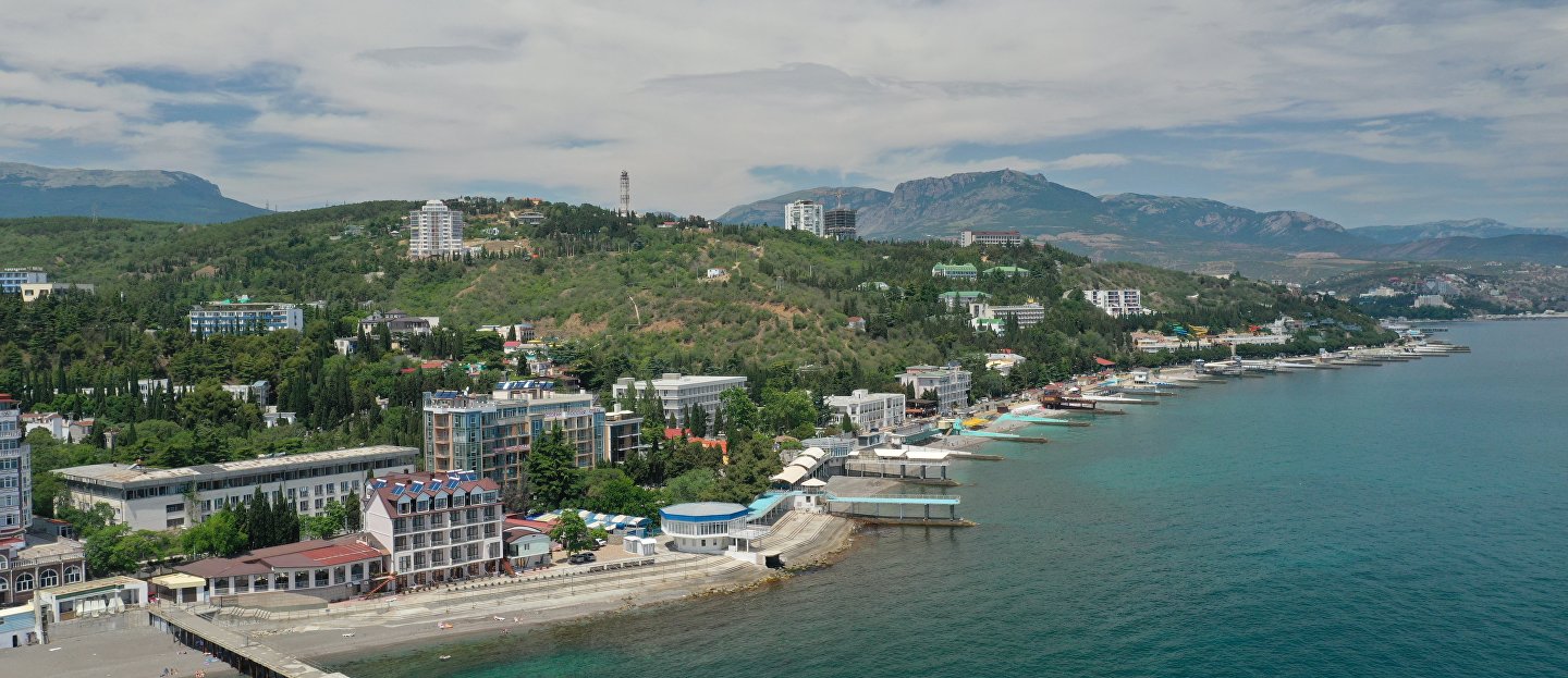 Вид на побережье Крыма
