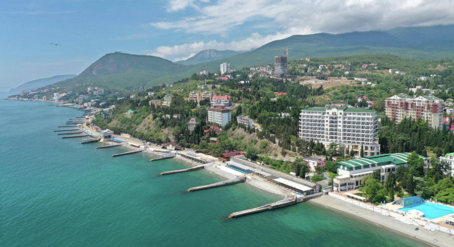 Вид на побережье Крыма