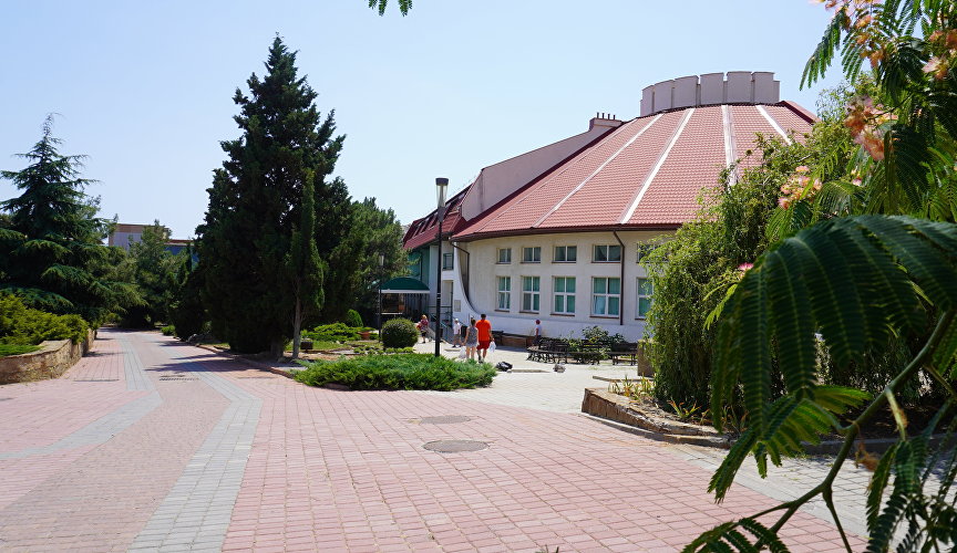 Территория пансионата «Крымская весна»