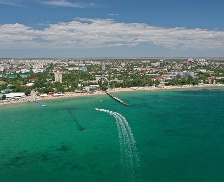 Вид на Евпаторию