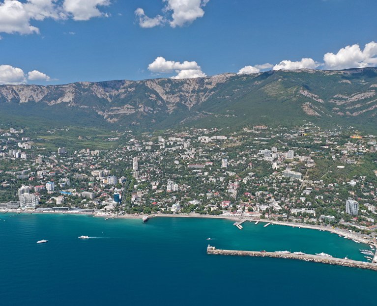 Вид на Ялту