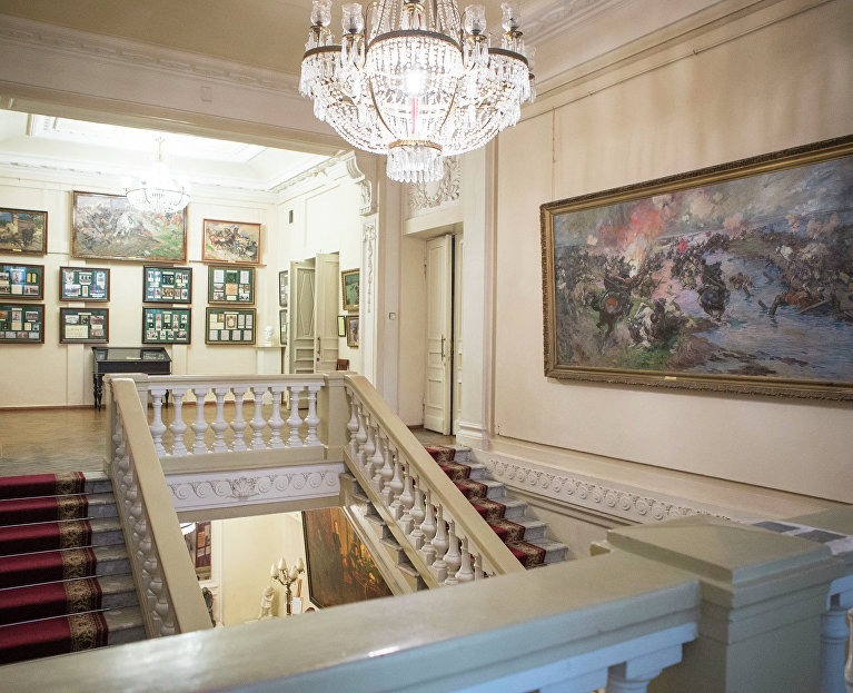 Второй этаж Симферопольского художественного музея