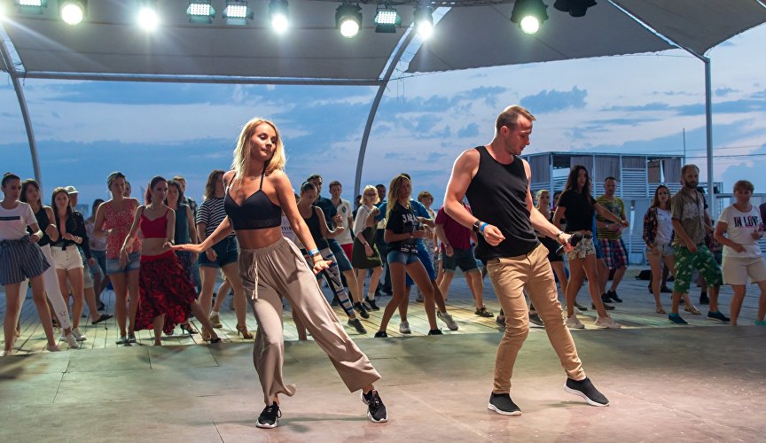Танцевальный мастер-класс на фестивале «Extreme Крым-2020»