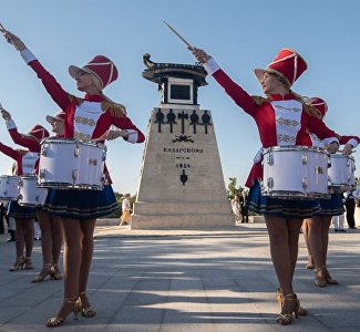 В Севастополе открыли обновлённый Матросский бульвар
