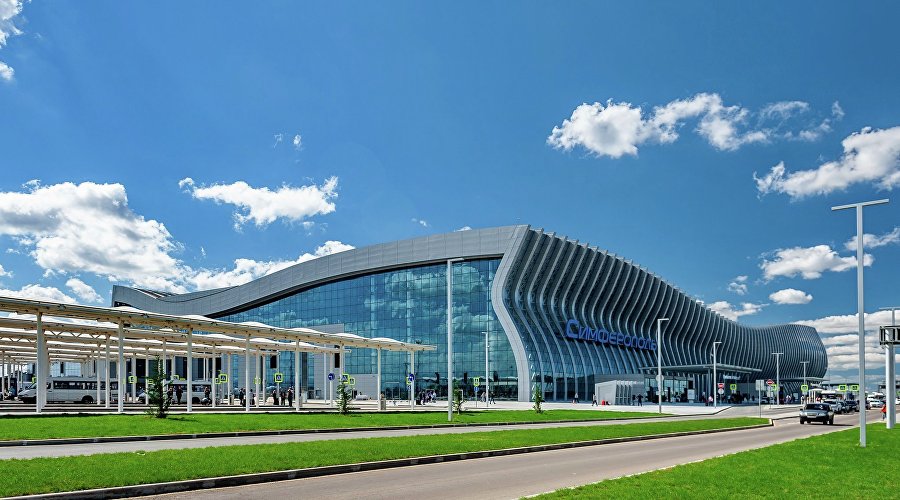Автостанция в аэропорту Симферополь