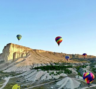 Спортивный слёт аэростатов пройдёт у Белой скалы 12-14 июня