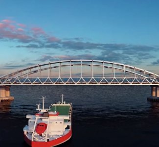 Прошлое, настоящее, будущее Крымского моста: «стройка века» за три минуты