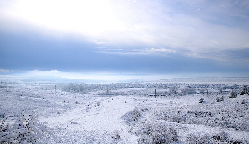Зима в Белогорском районе