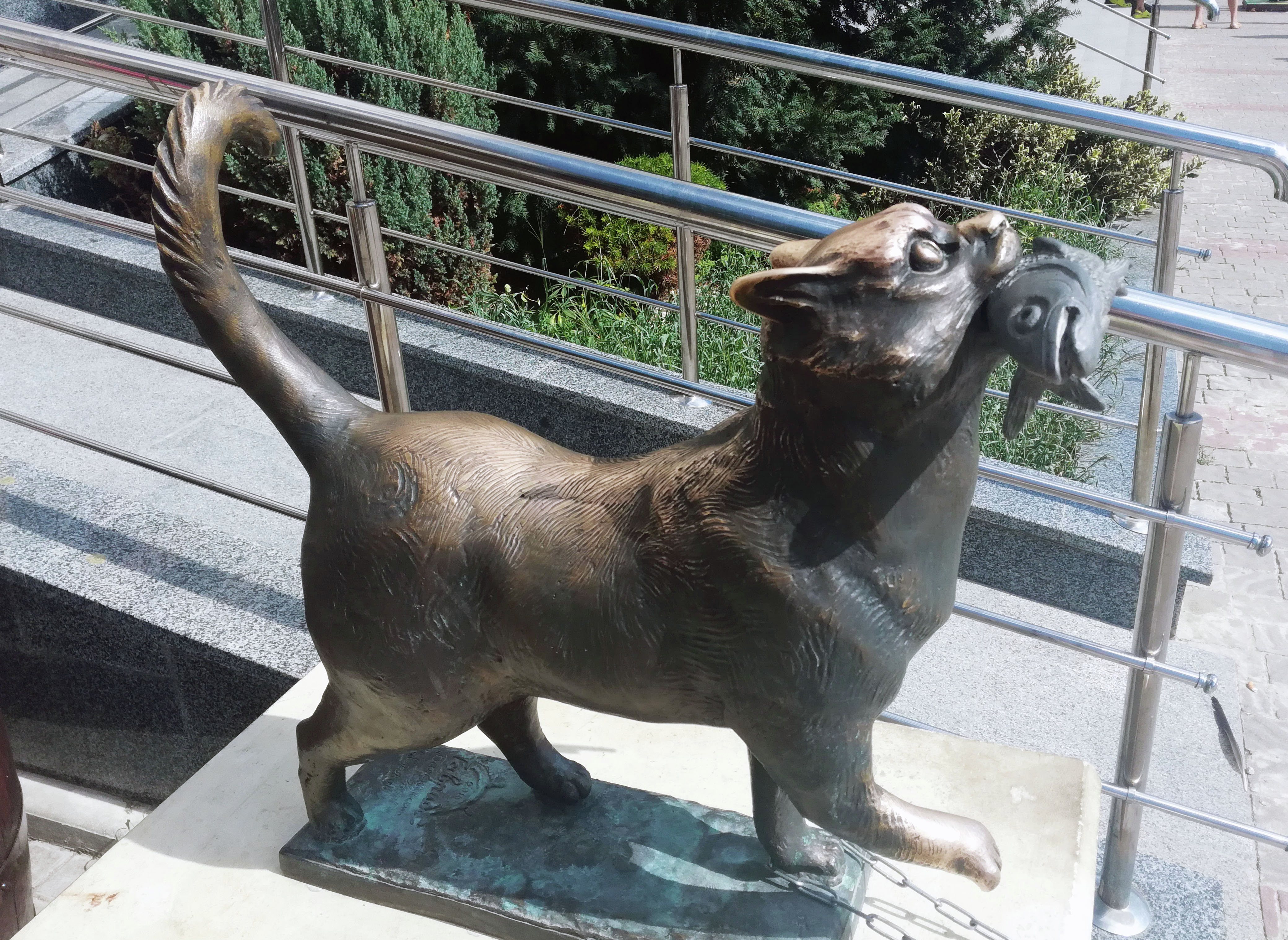 Памятник балаклавскому коту