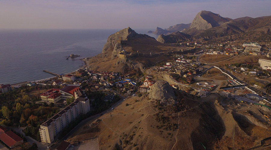 Вид на Судак