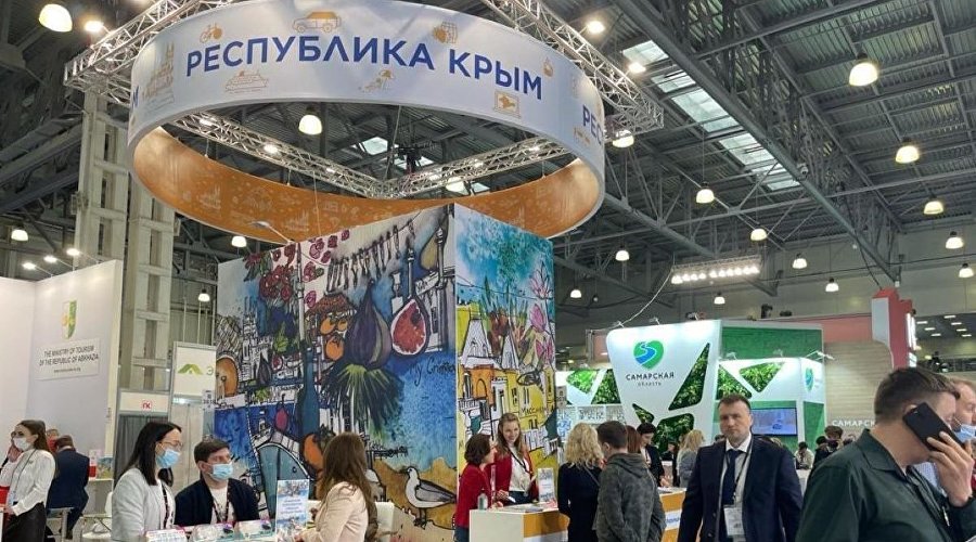Крымский стенд на туристической выставке MITT 2021 в Москве