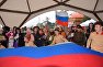 Патриотический флешмоб в честь годовщины «Крымской весны»