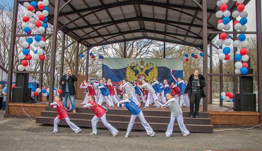 Празднование годовщины «Крымской весны»