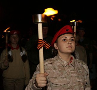 В память о героях: в Керчи накануне Дня Победы пройдёт факельное шествие