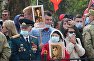 Зрители на военном параде в Керчи