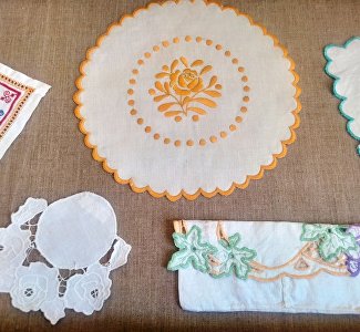 В Симферополе на выставке представили вышивку XIX-ХХ веков