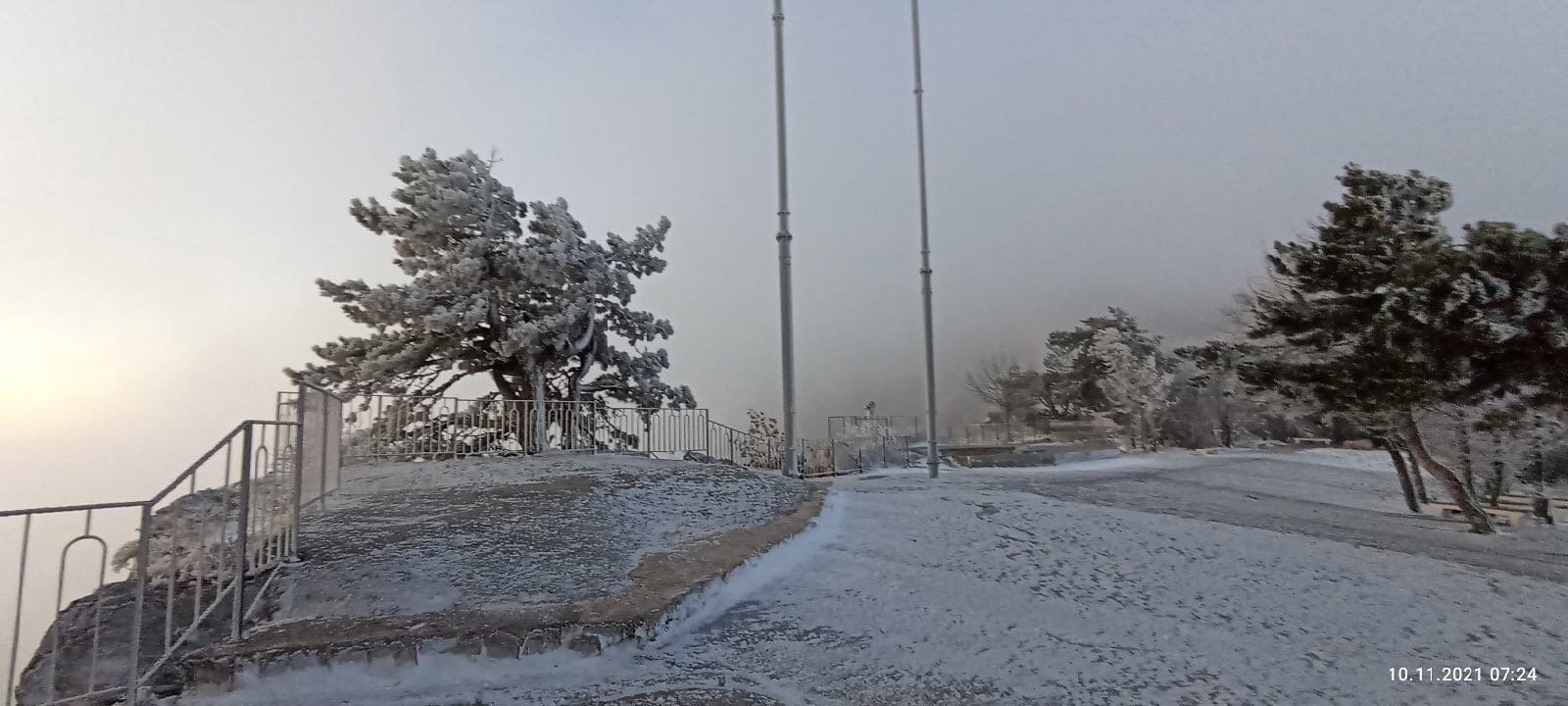 Снег на Ай-Петри