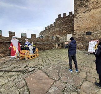 «Волшебный экспресс в новогоднюю Солдайю»: январский сюрприз от Генуэзской крепости