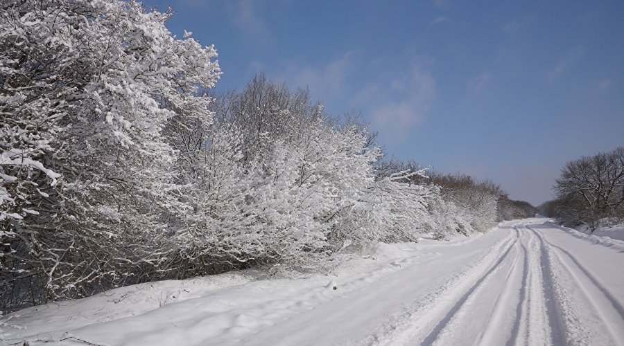 Зима в Крыму