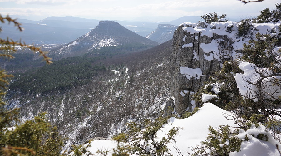 Зима в Крыму