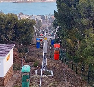 Канатная дорога «Ялта-Горка» закрылась на профилактику