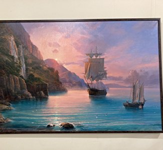 С любовью к Волошину: в Феодосии открылась выставка современных авторов «Киммерийские мотивы»