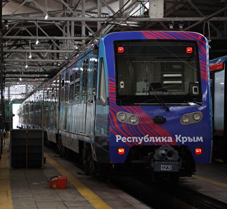 Как увидеть Крым в Москве: в столице запустили поезд-путеводитель