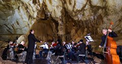Концерт «Звуковой сплав» в Мраморной пещере