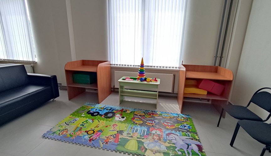 Детская комната в здании вокзала Керчь-Южная