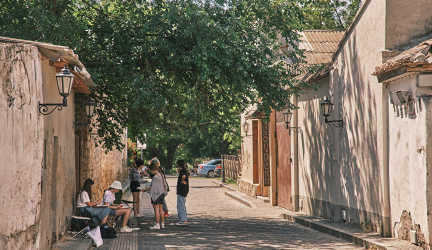 Улочка на туристическом маршруте «Малый Иерусалим» 
