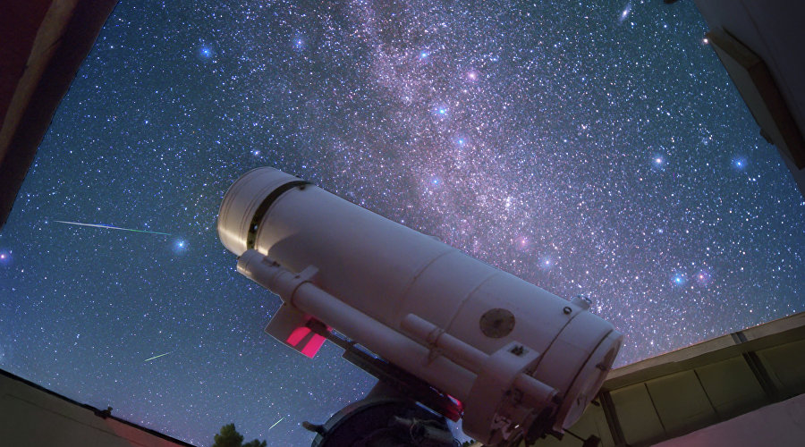 Наблюдение за звездами в Крымской астрофизической обсерватории