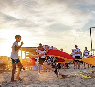 7 локаций и море позитива: на пляже в Евпатории устроят спортивно-развлекательное шоу