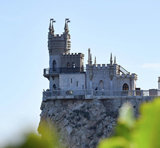 Веб-камеры Крыма: дворец-замок «Ласточкино гнездо»