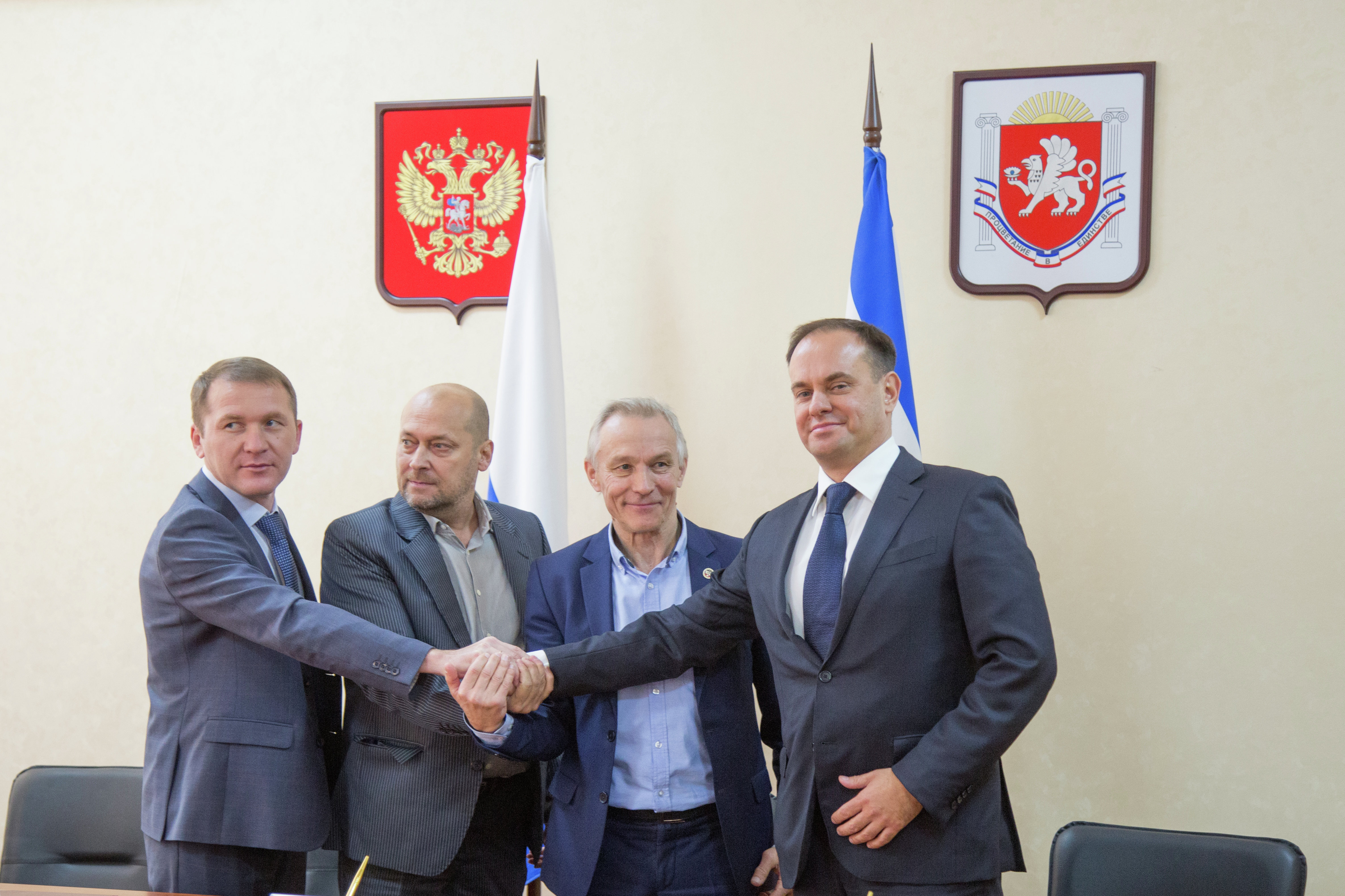 Подписание соглашения о сотрудничестве в туристической сфере между Республикой Крым, ДНР, ЛНР, Запорожской и Херсонской областями